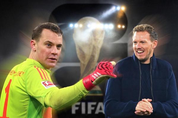 Selecţionerul Germaniei, Julian Nagelsmann, este pregătit să-l titularizeze pe Manuel Neuer, portarul mai bătrân ca el