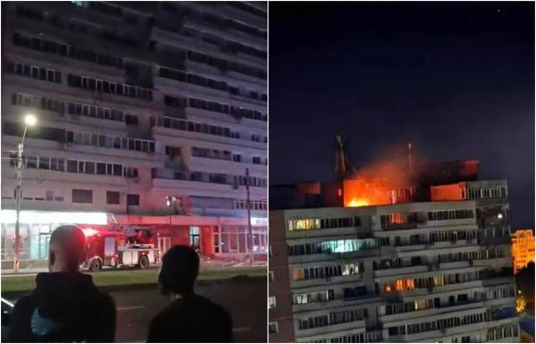 În ce stare se află proprietarii apartamentului lovit de dronă, în Galaţi. Alte zeci de persoane evacuate