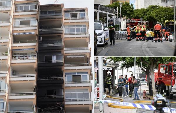 Incendiu de groază într-un bloc din Mallorca