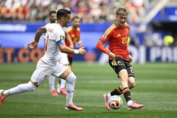 Belgia şi Iran s-au înfruntat la Cupa Mondială 2026