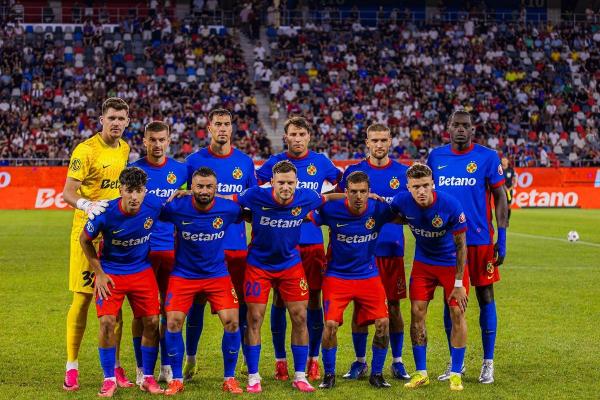 Meciul de fotbal dintre FCSB şi FK Auda se joacă joi, 23 iulie, de la ora 20.45, pe Stadionul Steaua