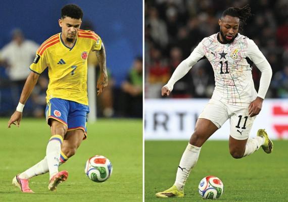 Columbia şi Ghana se înfruntă la Cupa Mondială 2026