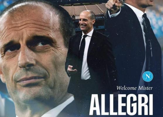Massimiliano Allegri e noul antrenor de la Napoli