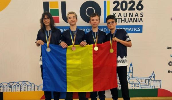 Elevii români, pe primul loc la Olimpiada Europeană de Informatică pentru Juniori. Cine sunt medaliații