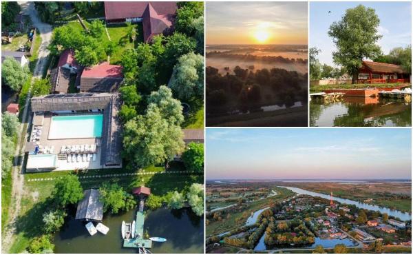 O insulă privată din Delta Dunării, vândută la preţ de penthouse în Bucureşti. Resortul, redus la jumătate