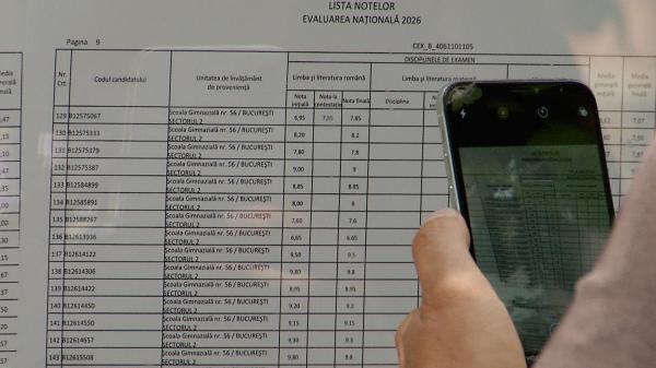 Cea mai mare diferență după contestații, la Evaluarea Națională. A primit 2,2 puncte în plus