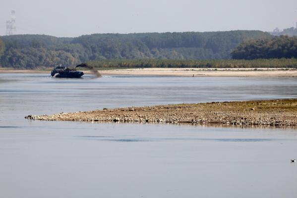 Nivelul Dunării la Cernavodă a ajuns la -227 cm. Ce arată prognoza pentru următoarele zile