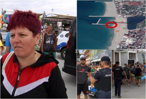 Turiştii din Costineşti, revoltaţi că nu au fost lăsaţi să facă "baie" cu drona. "Plecăm în Bulgaria"