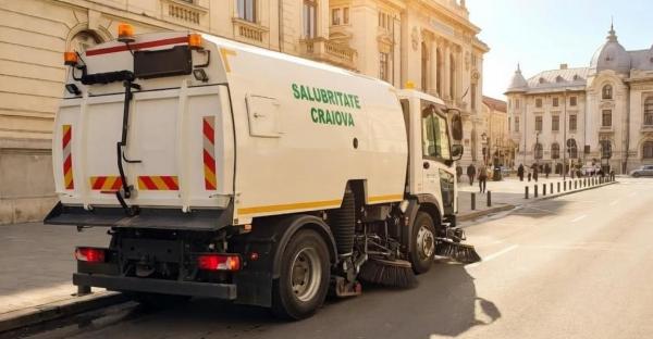 Un angajat al firmei de salubrizare din Craiova a murit electrocutat în timp ce ridica un tomberon