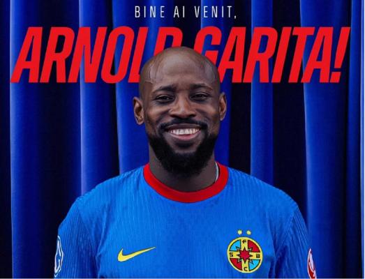 Arnold Garita a semnat cu FCSB