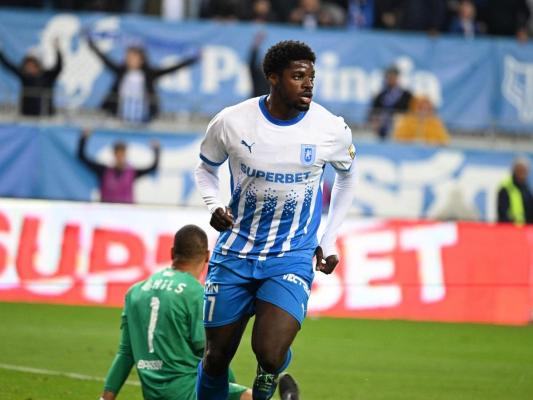 Steven Nsimba este una dintre speranţele Universităţii Craiova la calificarea în grupa Europa League