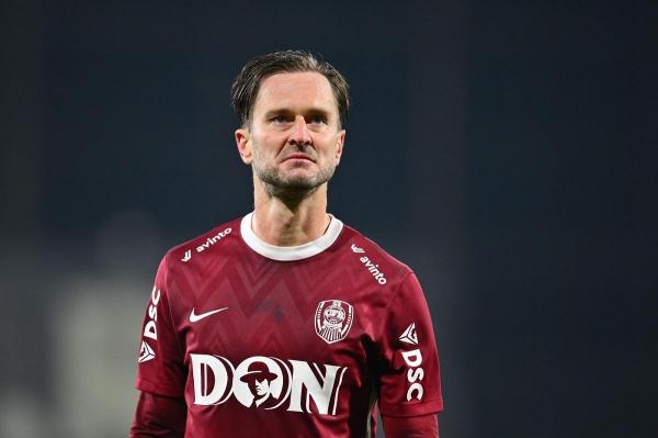 Croatul Damjan Djokovic a marcat 18 goluri în 242 de meciuri jucate pentru CFR Cluj