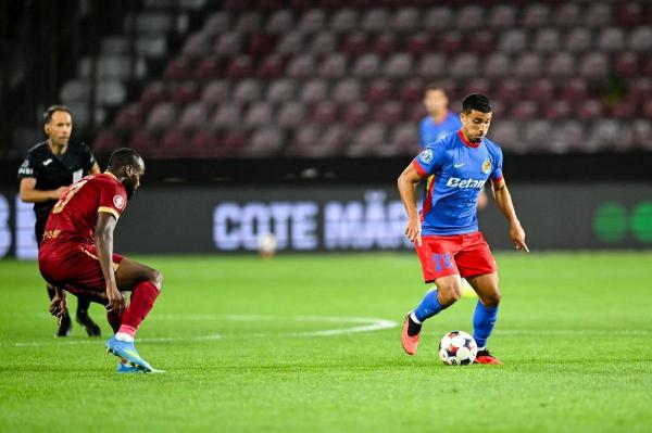 Algerianul Aymen Boutoutaou a fost titular la FCSB, în meciul cu CFR Cluj