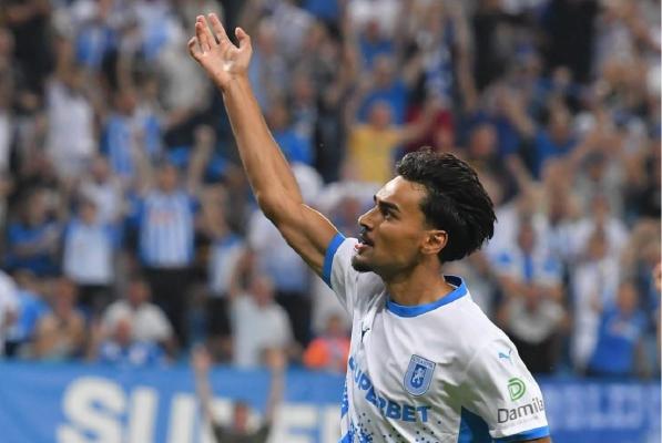 Contestat de fani, Ştefan Baiaram rămâne marea speranţă a Universităţii Craiova pentru calificarea în grupa Europa League