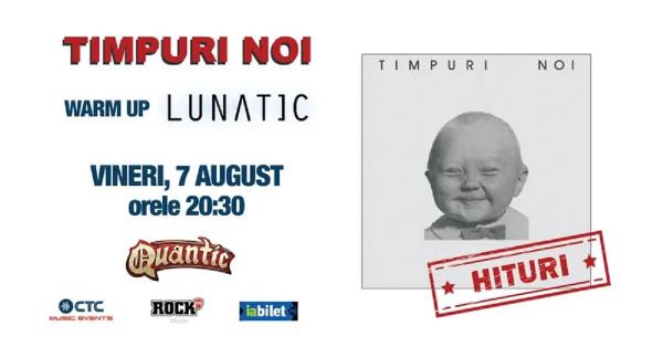 Trupa Timpuri Noi susţine un concert vineri, 7 august, în Quantic Pub din Bucureşti