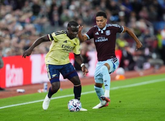 Golul lui Bukayo Saka a decis soarta meciului Aston Villa - Arsenal 0-1