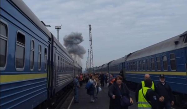 Rusia a lovit un tren pe ruta Kiev-Varșovia. Oficiali străini trecuseră cu doar câteva minute înainte