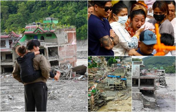 Nepal cere despăgubiri climatice de la China, SUA și India. Bilanțul a ajuns la 1.114 morți şi 4.000 dispăruţi