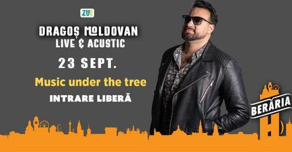 Dragoş Moldovan susţine un concert miercuri, 23 septembrie, în Berăria H din Bucureşti