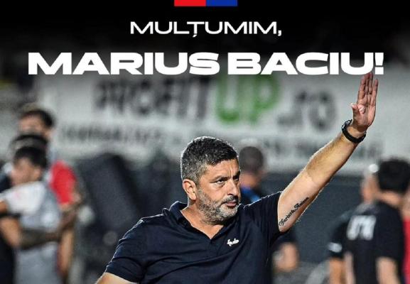 Marius Baciu nu mai este antrenorul echipei FCSB