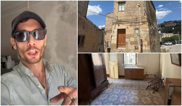 A cumpărat trei case cu 1 euro în Italia. După ce a devenit proprietar, viața i s-a schimbat complet