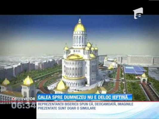 Imagini stupefiante. Catedrala Mântuirii Neamului este atât de URIAŞĂ încât doar la subsol încap alte DOUĂ biserici (FOTO + VIDEO)