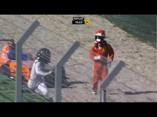 VIRAL! Imagini incredibile surprinse în DIRECT: A fost cât pe ce să se ia la BĂTAIE chiar pe pistă! (VIDEO)