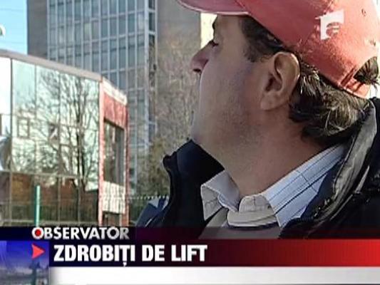 Zdrobiti de lift