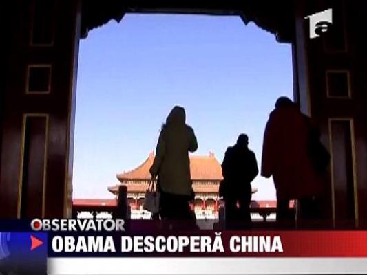 Barack Obama descopera China