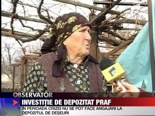 Investitie de depozitat praf