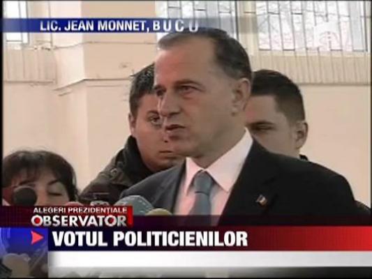 Votul politicienilor