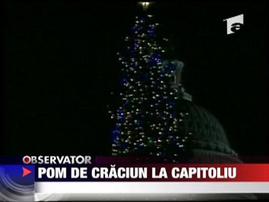 Pom de Craciun la Capitoliu