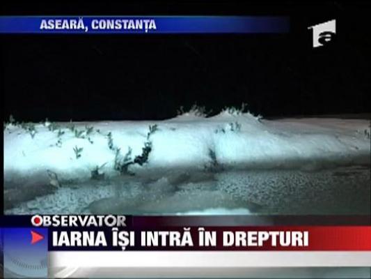 Iarna isi intra in drepturi