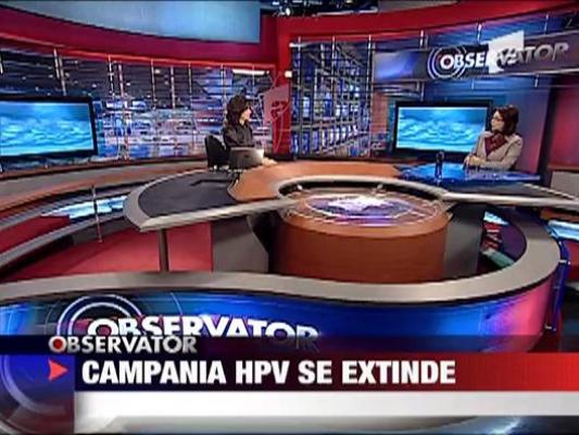 Campania HPV se extinde