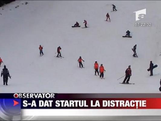 S-a dat startul la distractie
