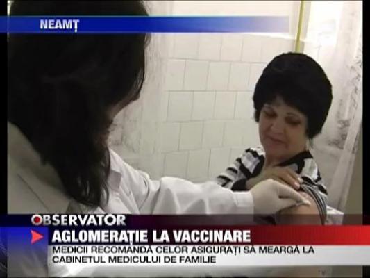 Aglomeratie la vaccinare