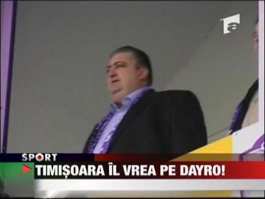 Dayro Moreno, dorit la FC Timisoara