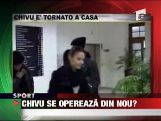Chivu se opereaza din nou?
