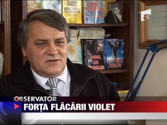 Forta flacarii violet