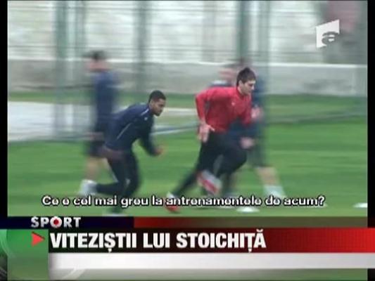 Neaga si Aliuta au supervizat antrenamentul steistilor