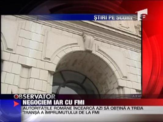 Negociem iara cu FMI