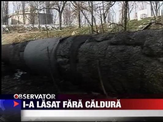 Jumatate din orasul Oradea a ramas fara caldura