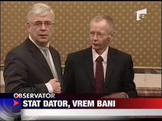 Datoria catre FMI nu este inca un pericol