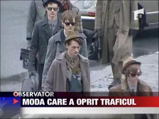 Centrul Parisului, blocat de o prezentare de moda