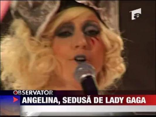 Angelina Jolie relatie extraconjugala cu Lady Gaga