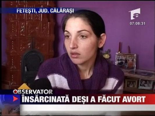 Insarcinata desi a facut avort