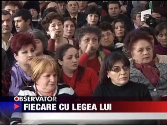 Fiecare cu legea lui