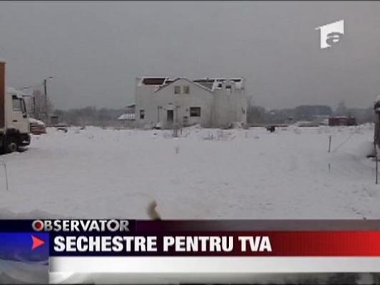 Sechestru pe imobile pentru neplata TVA