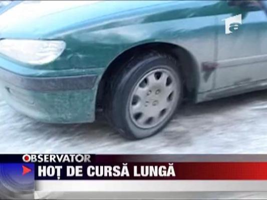 Hot de masini ghinionist, prins de mascati