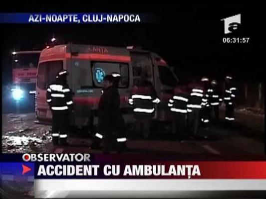 Accident cu ambulanta